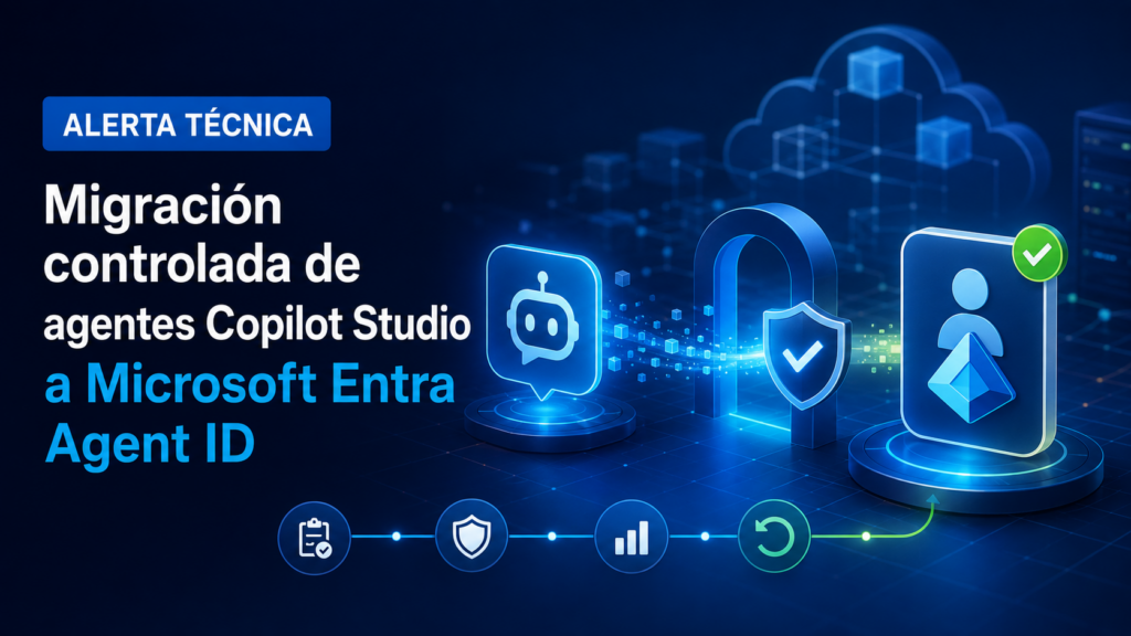 Migración controlada de agentes Copilot Studio a Microsoft Entra Agent ID